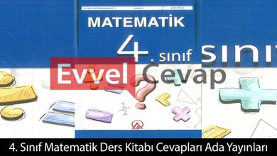 4. Sınıf Matematik Ders Kitabı Cevapları Ada Yayıncılık