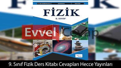 9. Sınıf Fizik Ders Kitabı Cevapları Hecce Yayınları