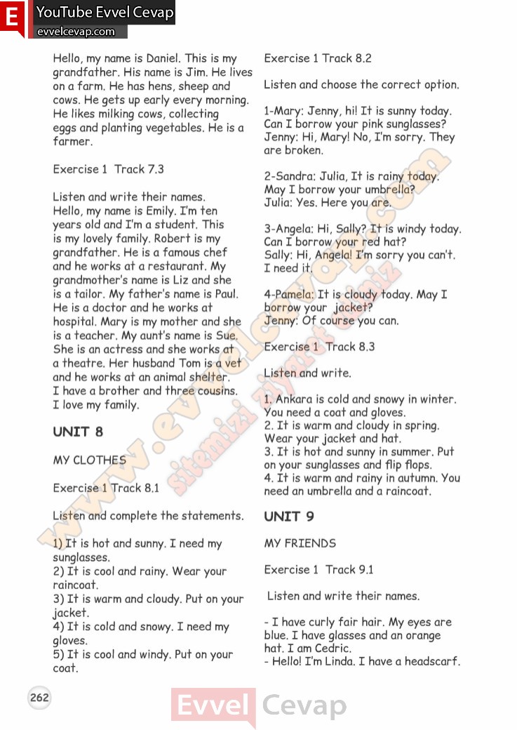 4-sinif-ingilizce-calisma-kitabi-cevaplari-meb-sayfa-262