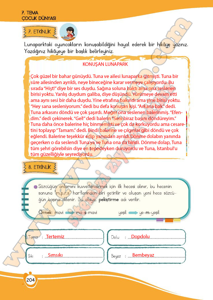 4-sinif-turkce-ders-kitabi-cevaplari-meb-yayinlari-sayfa-204