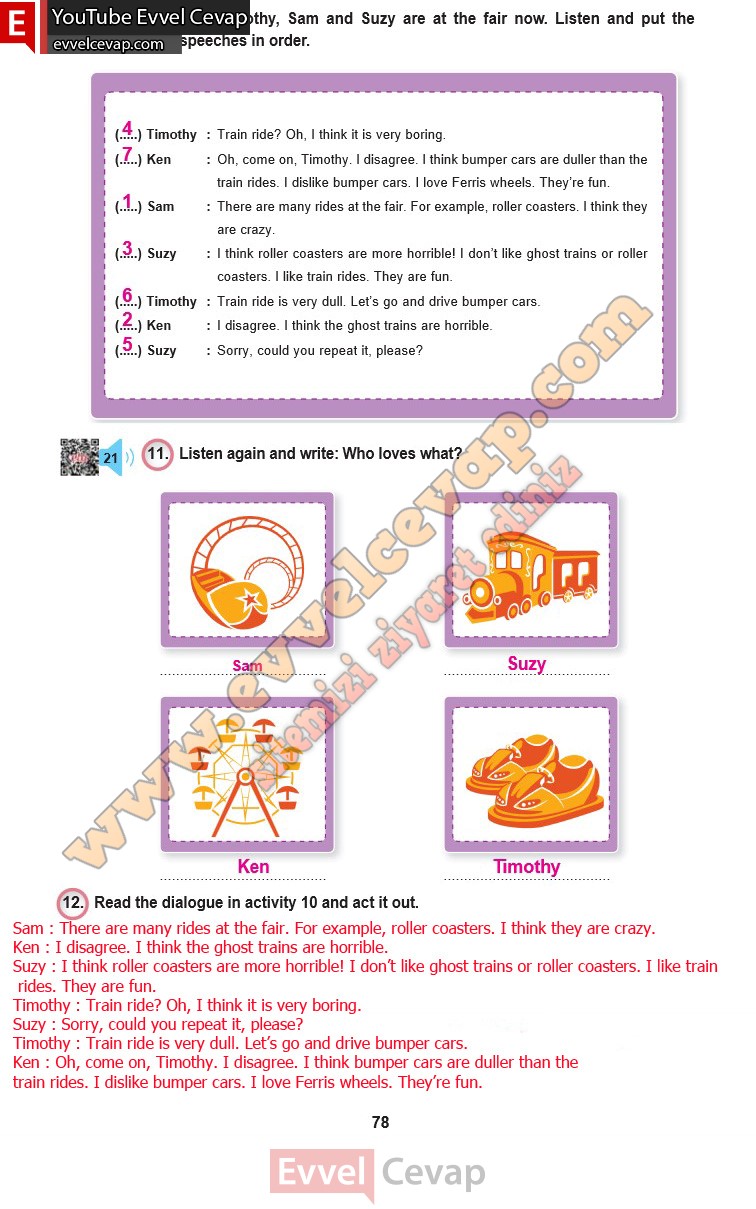 6-sinif-ingilizce-ders-kitabi-cevabi-hecce-yayinlari-sayfa-78