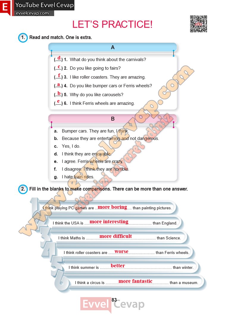 6-sinif-ingilizce-ders-kitabi-cevabi-hecce-yayinlari-sayfa-83