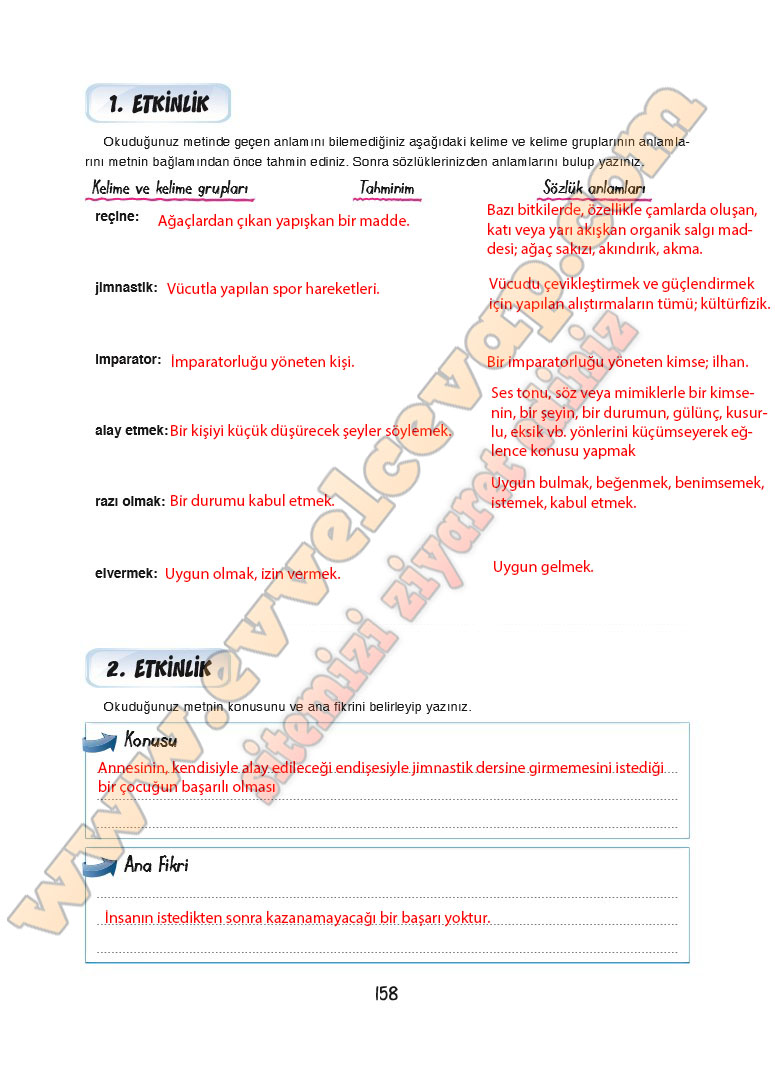 7-sinif-turkce-ders-kitabi-cevaplari-dortel-yayinlari-sayfa-158
