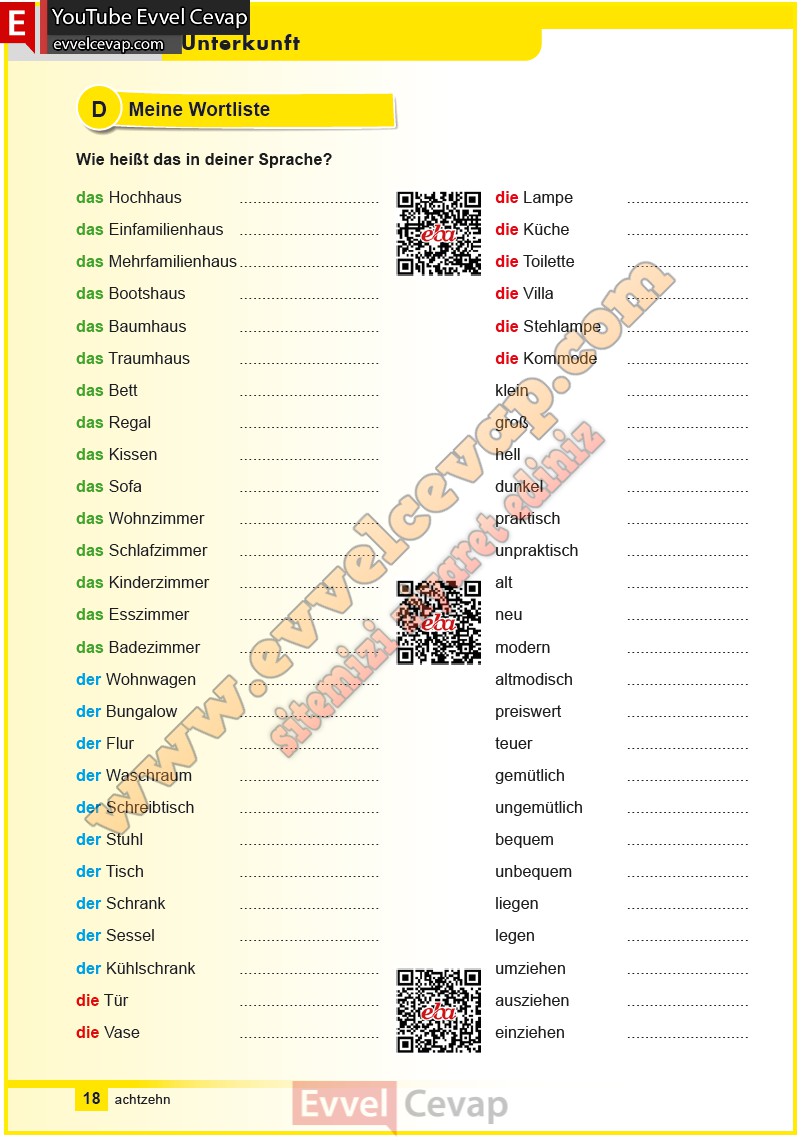 almanca-a1-2-ders-kitabi-cevabi-ata-yayincilik-sayfa-18