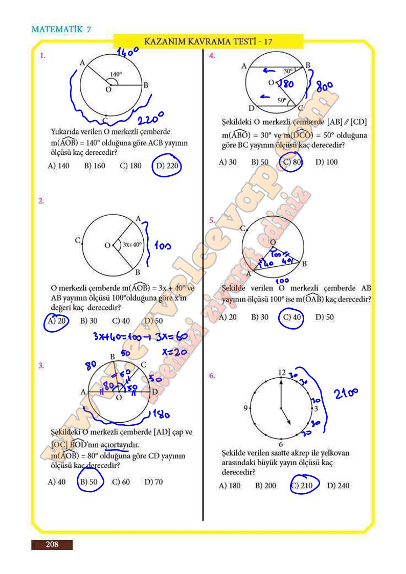 7-sinif-matematik-ders-kitabi-cevaplari-meb-sayfa-208
