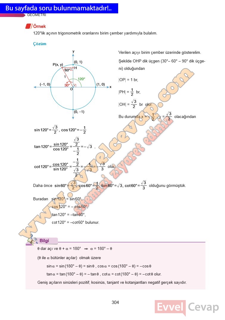 9-sinif-matematik-ders-kitabi-cevabi-ata-yayinlari-sayfa-304