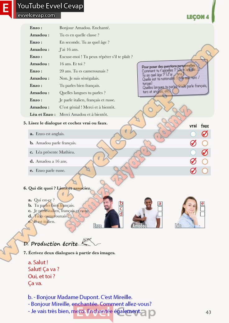 fransizca-a1-1-ders-kitabi-cevabi-meb-yayinlari-sayfa-43