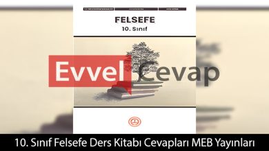 10. Sınıf Felsefe Ders Kitabı Cevapları Meb Yayınları