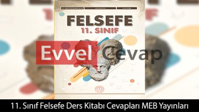 11. Sınıf Felsefe Ders Kitabı Cevapları Meb