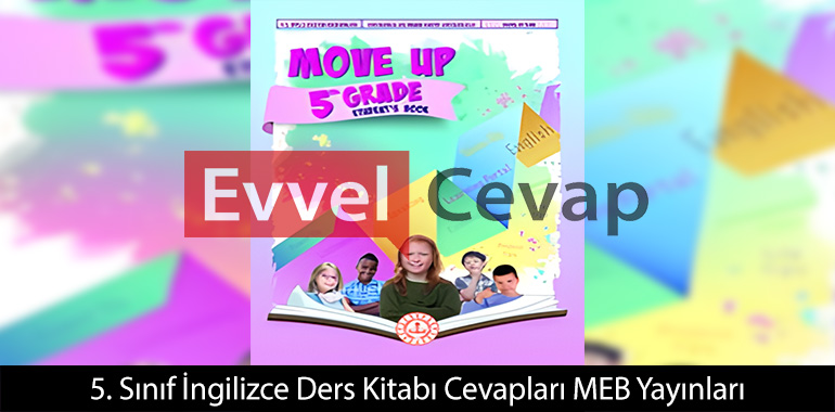 5. Sınıf İngilizce Ders Kitabı Cevapları Meb Yayınları