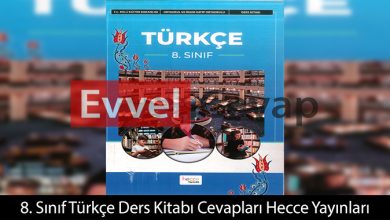 8. Sınıf Türkçe Ders Kitabı Cevapları Hecce Yayınları