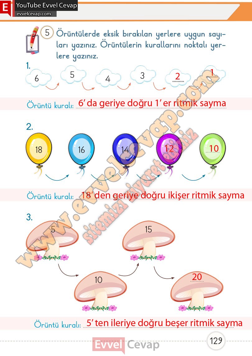 1-sinif-matematik-ders-kitabi-cevaplari-meb-1-kitap-sayfa-129