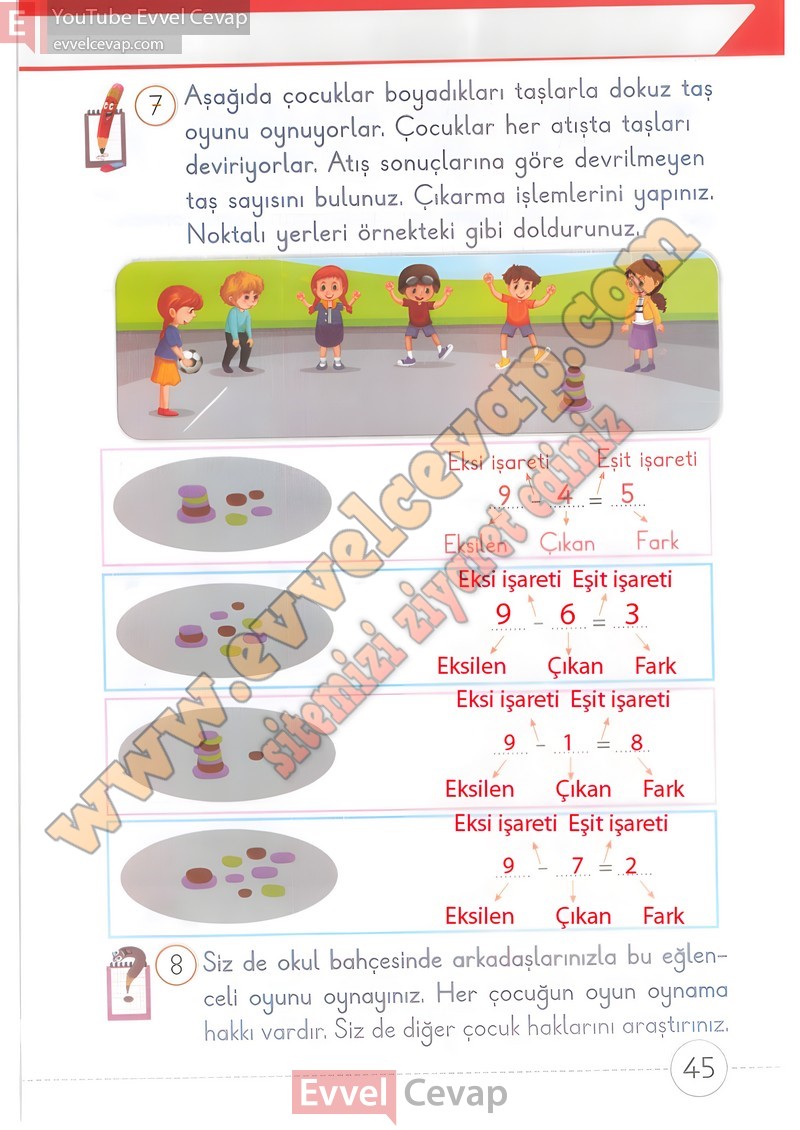 1-sinif-matematik-ders-kitabi-cevaplari-meb-2-kitap-sayfa-45