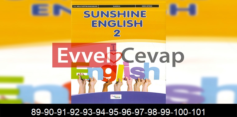 2. Sınıf Hecce Yayıncılık İngilizce Ders Kitabı Cevapları Sayfa 89-90-91-92-93-94-95-96-97-98-99-100-101