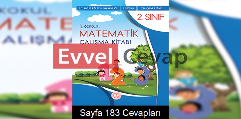 2. Sınıf Matematik Çalışma Kitabı Cevapları Meb Sayfa 183 