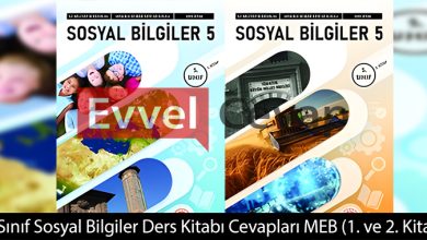 5. Sınıf Sosyal Bilgiler Ders Kitabı Cevapları