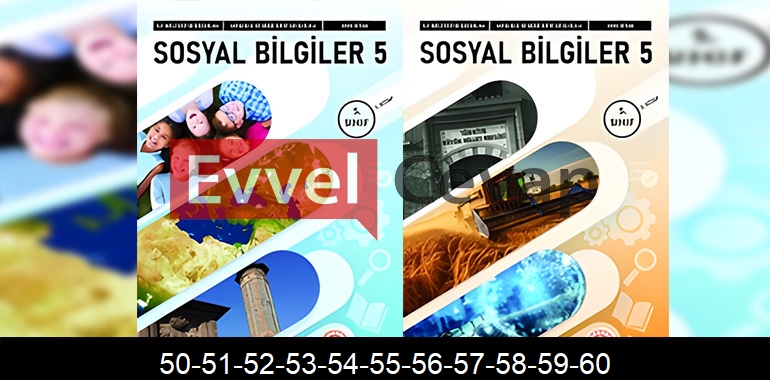 5. Sınıf Sosyal Bilgiler Ders Kitabı Cevapları Sayfa 50-51-52-53-54-55-56-57-58-59-60