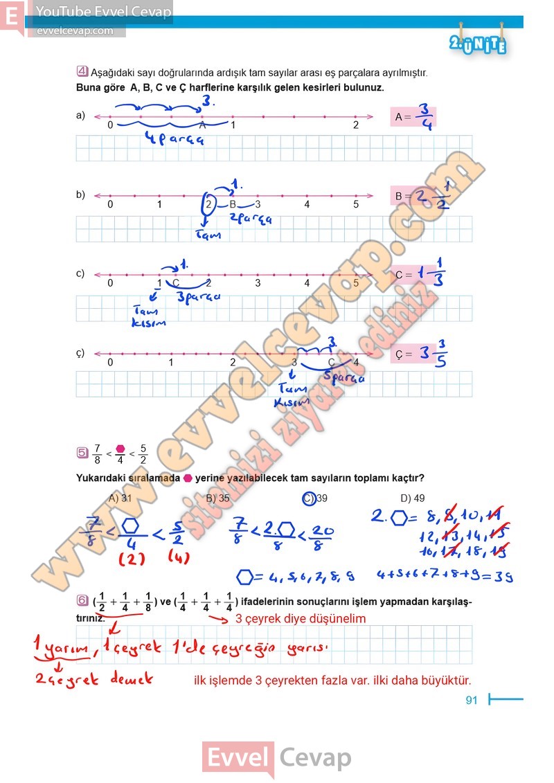 6-sinif-matematik-ders-kitabi-cevaplari-meb-sayfa-91