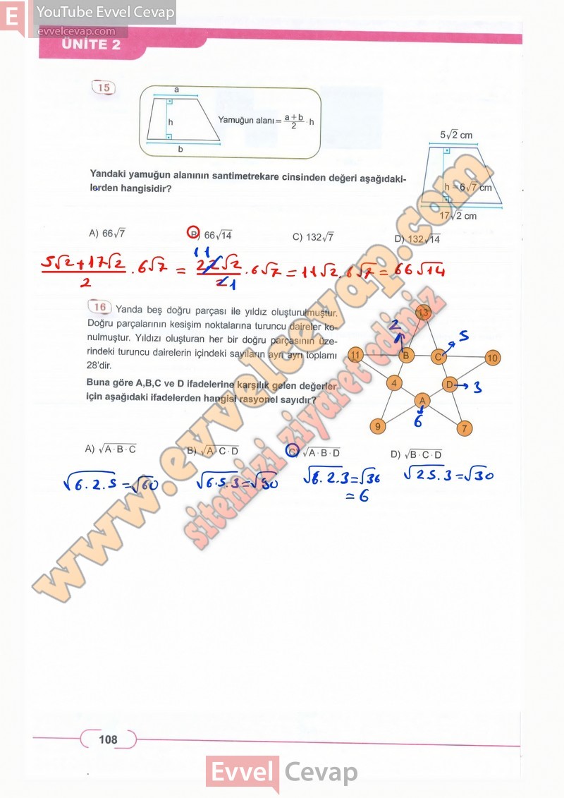 8-sinif-matematik-ders-kitabi-cevaplari-meb-sayfa-108