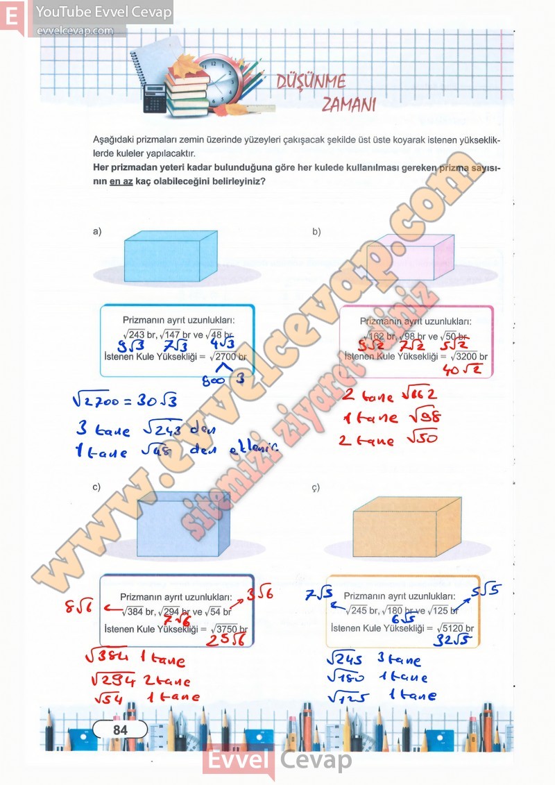 8-sinif-matematik-ders-kitabi-cevaplari-meb-sayfa-84