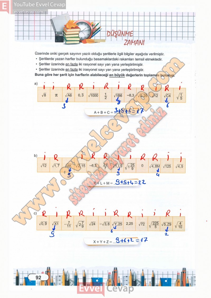 8-sinif-matematik-ders-kitabi-cevaplari-meb-sayfa-92