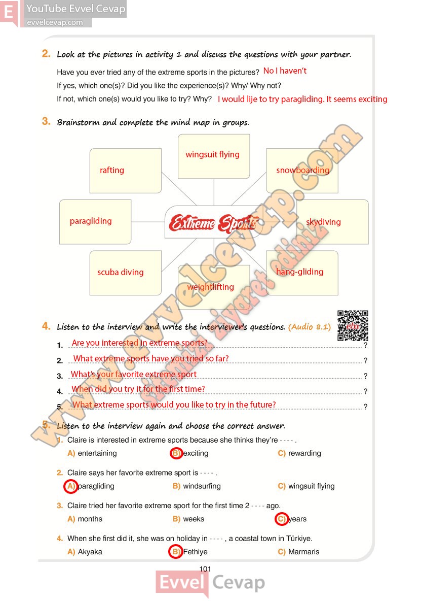 11-sinif-ingilizce-ders-kitabi-cevabi-yildirim-sayfa-101