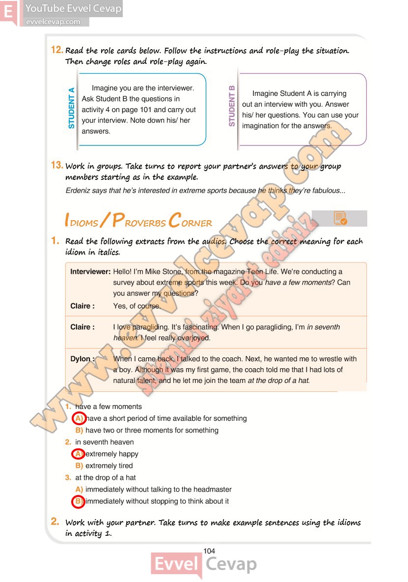 11-sinif-ingilizce-ders-kitabi-cevabi-yildirim-sayfa-104