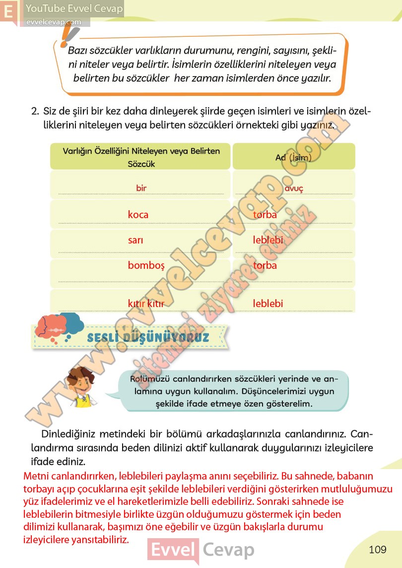 3-sinif-turkce-ders-kitabi-cevaplari-meb-yayinlari-sayfa-109