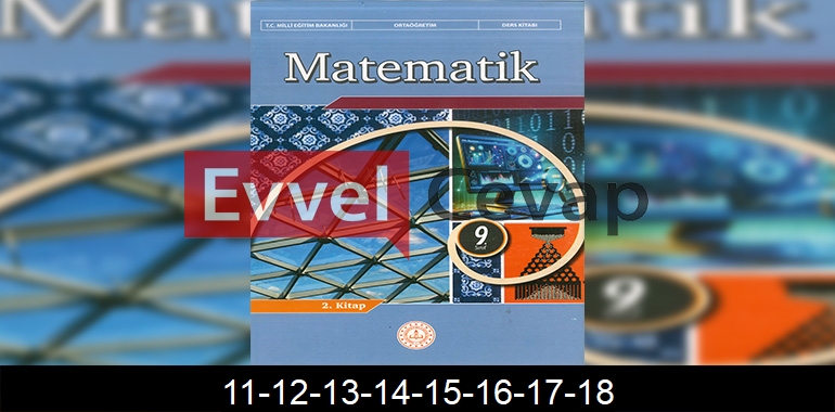 9. Sınıf Matematik Ders Kitabı Cevapları Sayfa 11-12-13-14-15-16-17-18