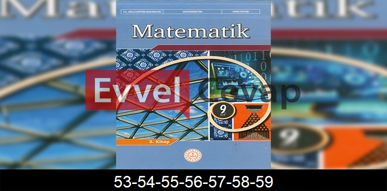 9. Sınıf Matematik Ders Kitabı Cevapları Sayfa 53-54-55-56-57-58-59