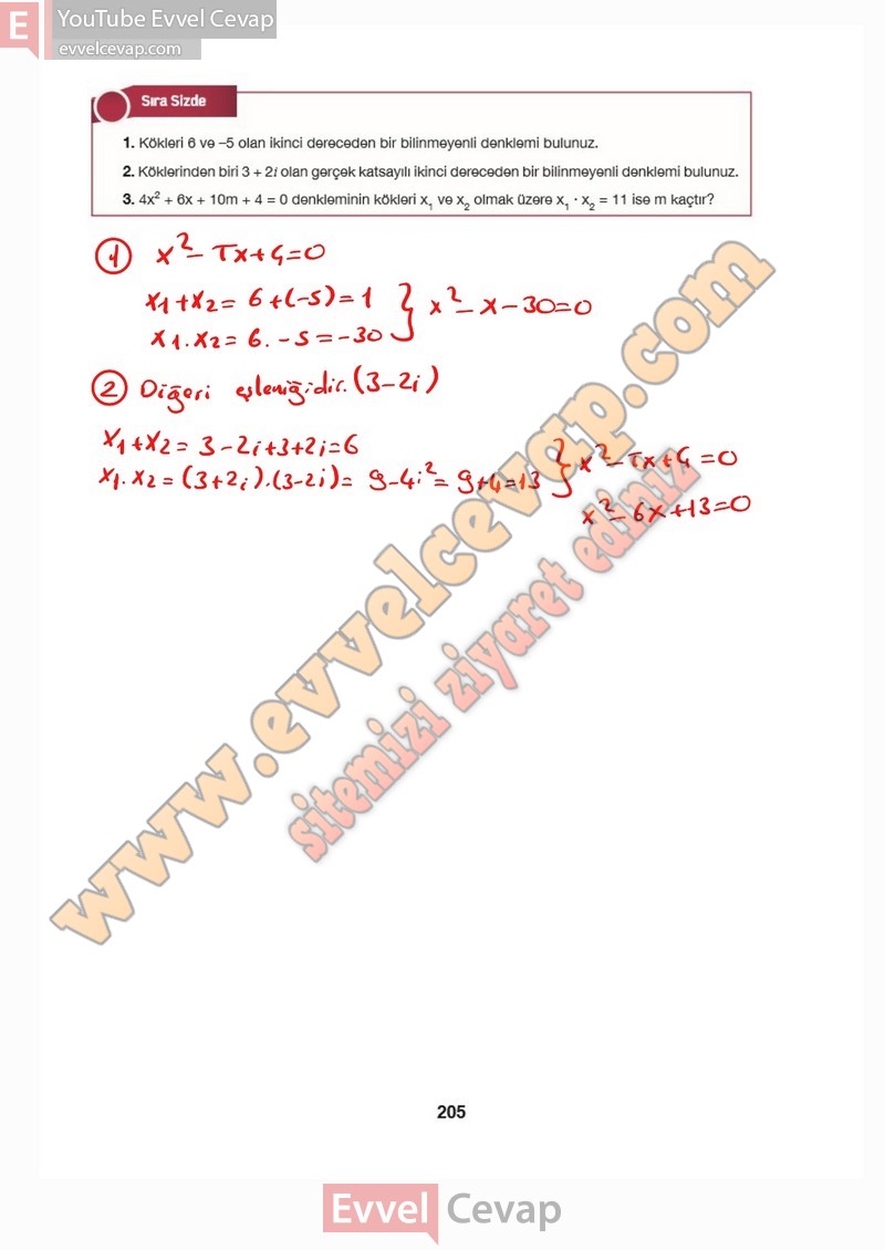 10-sinif-matematik-ders-kitabi-cevaplari-hecce-sayfa-205