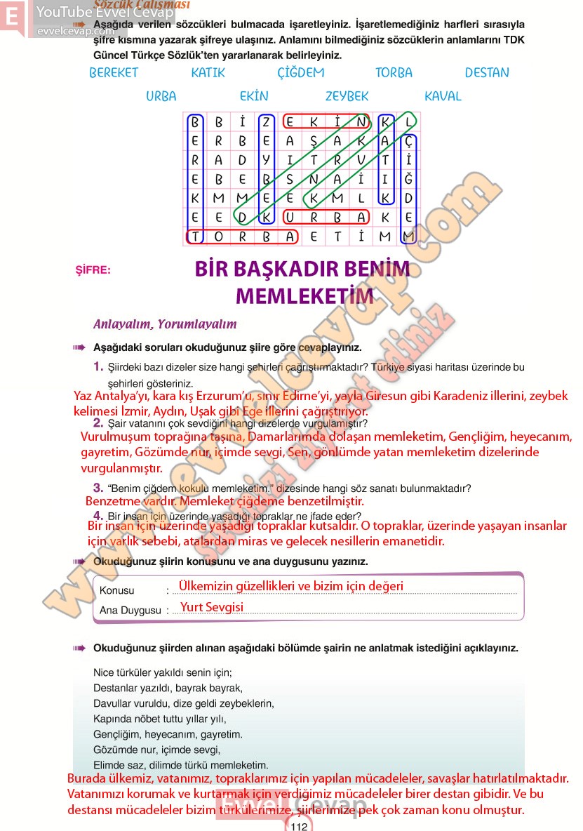 6-sinif-turkce-ders-kitabi-cevaplari-yildirim-yayinlari-sayfa-112