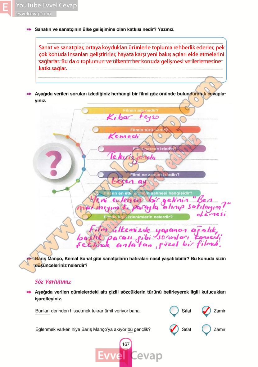 6-sinif-turkce-ders-kitabi-cevaplari-yildirim-yayinlari-sayfa-167
